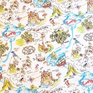 Pirate-My Treasure Map fabric 3 yds